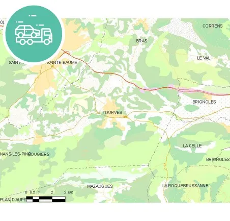 intervention épaviste à Tourves