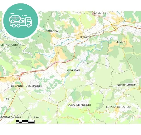 intervention épaviste à Vidauban