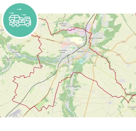 intervention épaviste à Étampes