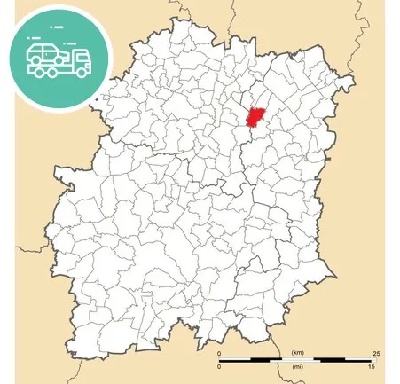 intervention épaviste à Fleury-Mérogis