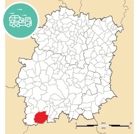 intervention épaviste à Méréville