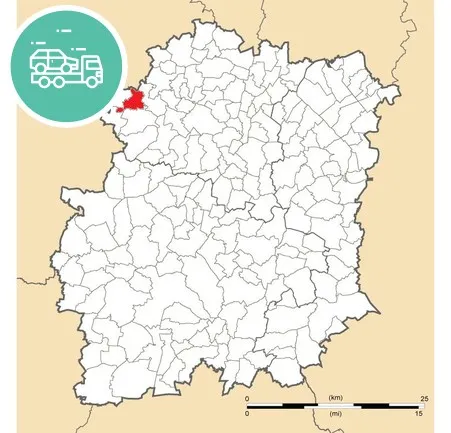 intervention épaviste à Molières