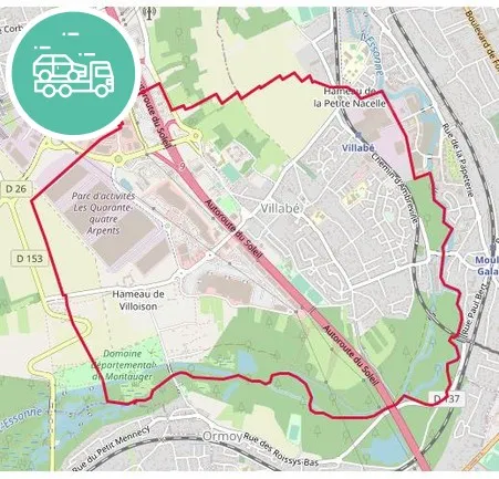 intervention épaviste à Villabé