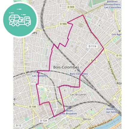 intervention épaviste à Bois-Colombes