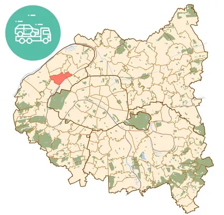 intervention épaviste à Courbevoie