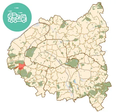 intervention épaviste à Sèvres