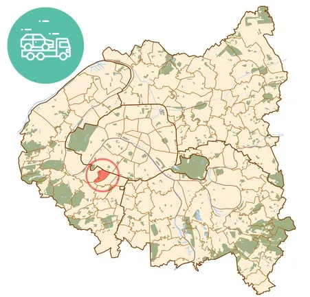 intervention épaviste à Vanves