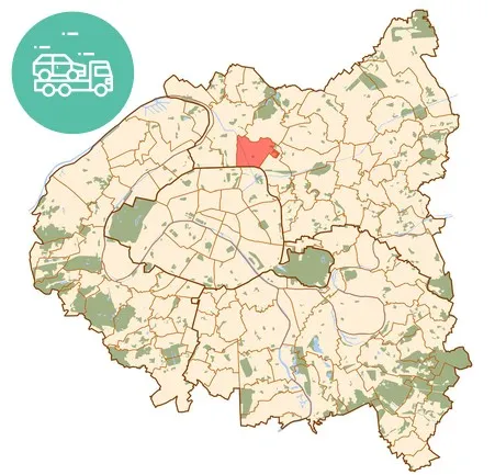 intervention épaviste à Aubervilliers