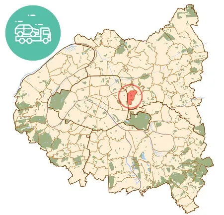 intervention épaviste à Bagnolet