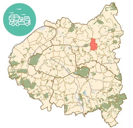 intervention épaviste à Bondy