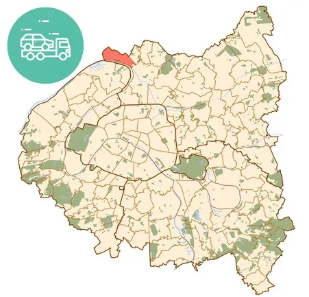 intervention épaviste à Épinay-sur-Seine