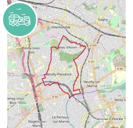 intervention épaviste à Neuilly-Plaisance