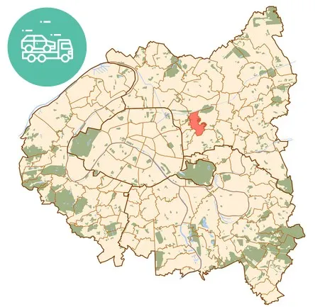 intervention épaviste à Romainville