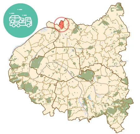 intervention épaviste à Villetaneuse