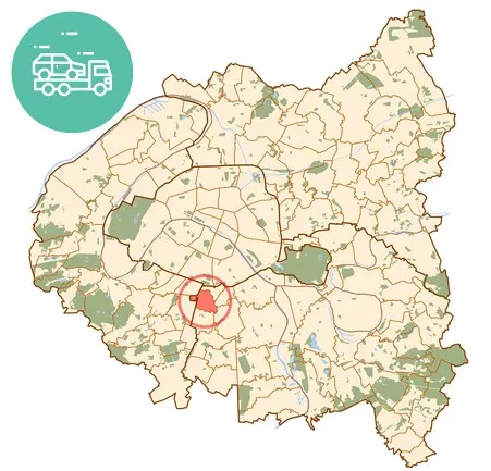 intervention épaviste à Arcueil