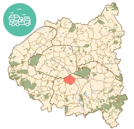 intervention épaviste à Ivry-sur-Seine