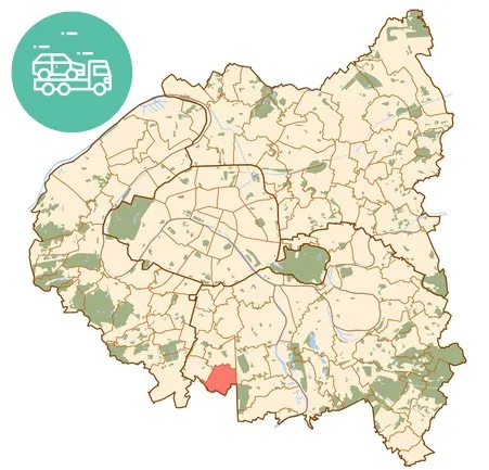 intervention épaviste à Rungis