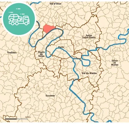 intervention épaviste à Argenteuil