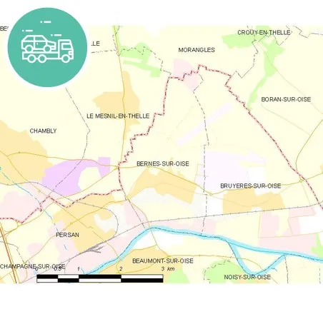 intervention épaviste à Bernes-sur-Oise