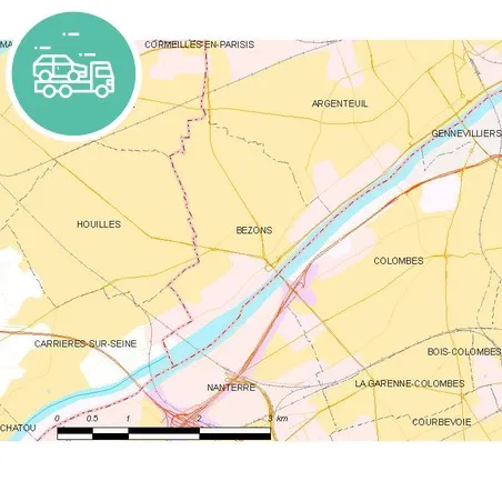 intervention épaviste à Bezons
