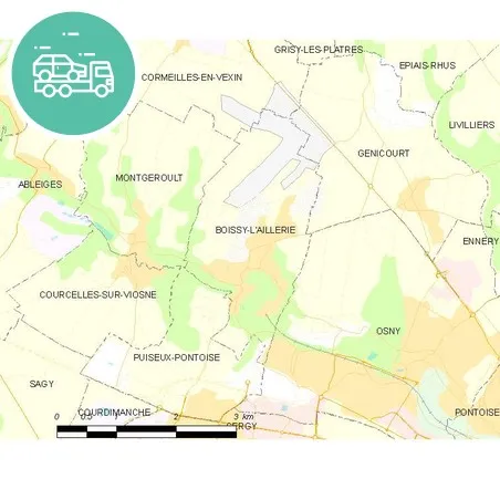 intervention épaviste à Boissy-l'Aillerie