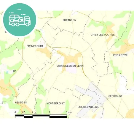intervention épaviste à Cormeilles-en-Vexin