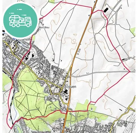 intervention épaviste à Écouen