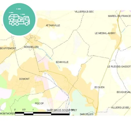 intervention épaviste à Ézanville