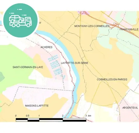 intervention épaviste à Frette-sur-Seine