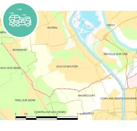 intervention épaviste à Jouy-le-Moutier