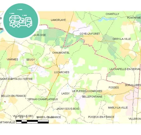 intervention épaviste à Luzarches