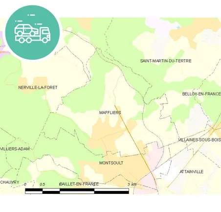 intervention épaviste à Maffliers
