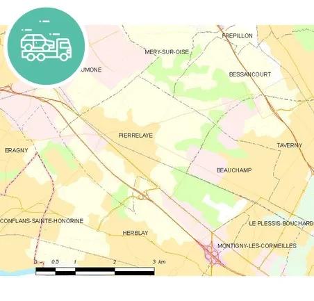 intervention épaviste à Pierrelaye