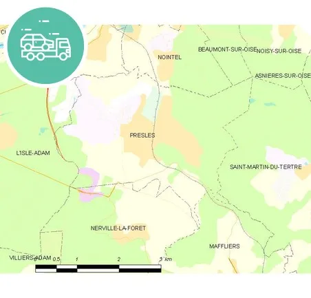 intervention épaviste à Presles