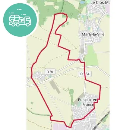 intervention épaviste à Puiseux-en-France