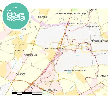 intervention épaviste à Roissy-en-France