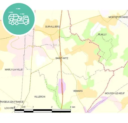 intervention épaviste à Saint-Witz