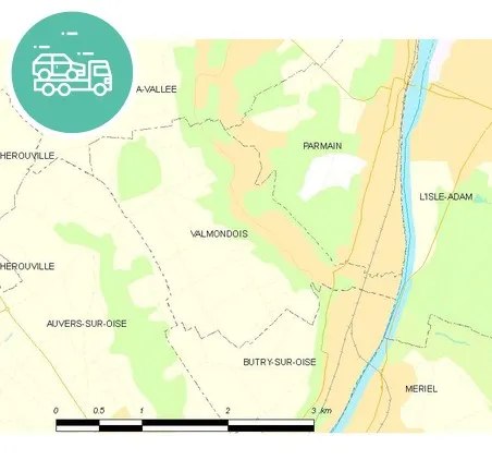 intervention épaviste à Valmondois