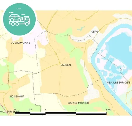 intervention épaviste à Vauréal