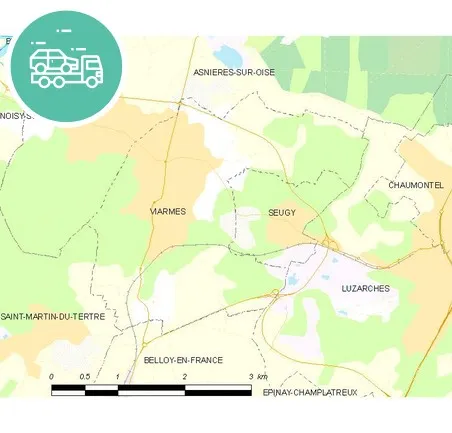 intervention épaviste à Viarmes
