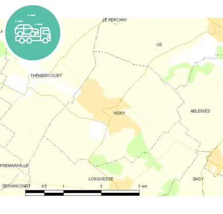intervention épaviste à Vigny